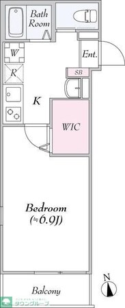 T’s Cuore浮間舟渡IIの物件間取画像